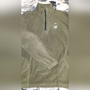Men's USMC Official Olive Green Sweater